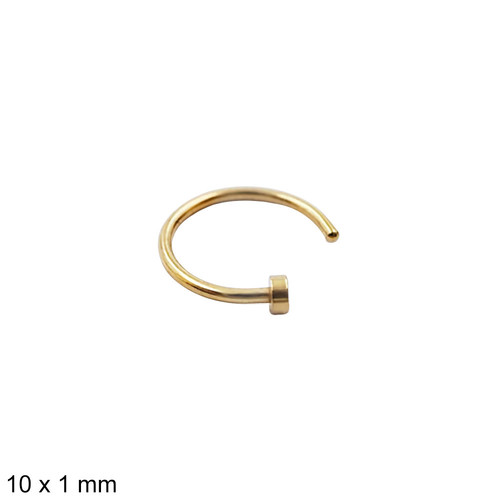 ŠPERKYLA.CZ • Piercing - Piercing - 3PPU191 - 10 x 10 x 1 mm - 0.2g