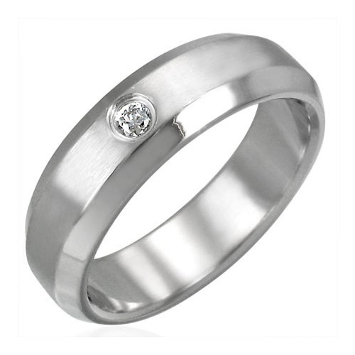 Ocelový prsten - TRM018BA